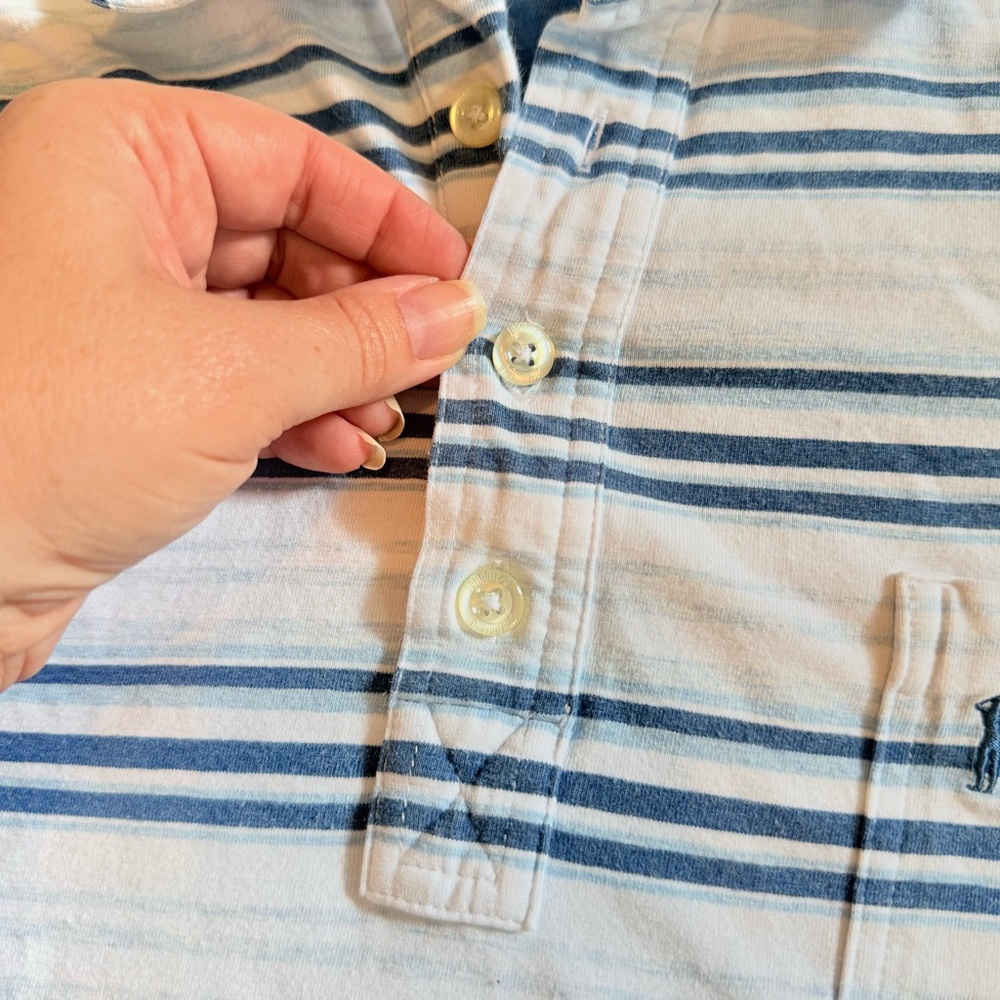 Johnnie-O Dabney Hangin out striped polo - Picture 6 of 8